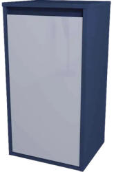 Devo Dulap baie pe sol 40x76 cm PAL albastru Devo Cristal 2.0 1 ușă deschidere stânga (PO2-PS1DLE40x76-P72)