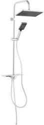 FERRO Sistem de duș Ferro Kanto, duș fix Ø30 cm, pară duș 3 funcții, crom (NP104EA)
