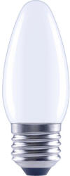 Flair Bec LED variabil Flair E27 4W 470 lumeni, glob mat lumânare, lumină rece (C35 MILKY_E27_4W_470LM_DIM_6500K_CR)