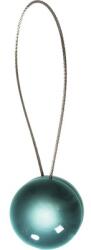 Mendola Magnet decorativ Mendola Pearls pentru perdea - cu fir metalic de fixare, turcoaz (246-PEARLS-07)