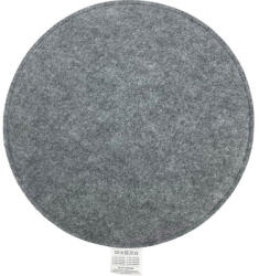 SoleVito Pernă scaun Solevito din pâslă gri Ø 35 cm (JCC210310-1 GREY)