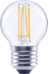 Flair Bec LED variabil Flair E27 4W 470 lumeni, glob clar G45, lumină caldă (G45 CLEAR_E27_4W_470LM_DIM_927)