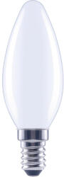 Flair Bec LED variabil Flair E14 6W 806 lumeni, glob mat lumânare, lumină caldă (C35 MILKY_E14_6W_806LM_DIM_2700K_CR)