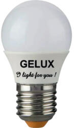 Gelux Bec LED Gelux E27 8W 806 lumeni, glob mat G45, lumină caldă (GL-LED3G4508)