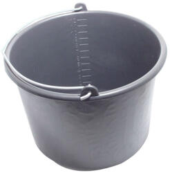 Madal Bal EXTOL habarcsos vödör; 12 liter, fekete műanyag (30701M)