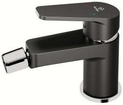 MOFÉM Zenit Black Bide csaptelep leeresztőszelepes 84622280N (84622280N)