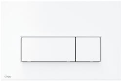  Alcaplast Nyomólap, kettős, fehér matt, szögletes (M576)