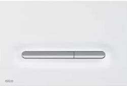  Alcaplast Nyomólap, fehér-króm, szögletes (M1876-1)