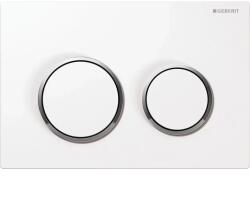  Geberit Omega 20 nyomólap, fehér-króm (115.085. KJ. 1) (115.085.KJ.5)