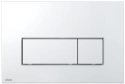  Alcaplast Nyomólap, fényes króm, szögletes (M571)