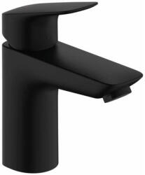 Hansgrohe Logis 100 mosdó csaptelep, push-open leeresztővel, matt fekete (71107670)