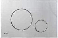  Alcaplast Nyomólap, króm, kör alakú nyomógombokkal (M672)