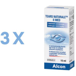 Alcon Tears Naturale II Med (3 x 15 ml) szemcsepp