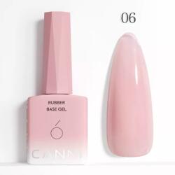 CANNI HEMA FREE Rubber Base Gel - 9 ml - X06 Rose - szepsegcikk