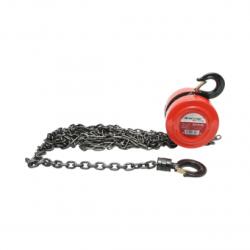 BRECKNER Palan manual cu lant 3m, sarcina maxima 1000 kg, carlig cu siguranta Breckner Germany