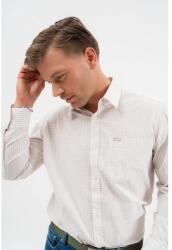 BUDMIL Hosszú ujjú ing Férfi XXL fehér-bézs (5996408900804)