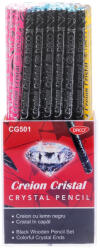 Daco Set 72 creioane negre HB Daco Cristal (CG501)