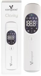 Cangaroo Clarity Infrás Hőmérő Érintésmentes Ledes, Elemes
