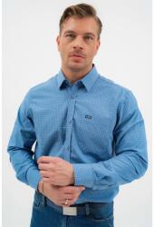 BUDMIL Regular fit hosszú ujjú ing Férfi M kék (5996408900897)
