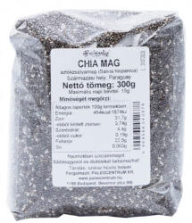  Paleolit Chia mag fekete - 300g - biobolt