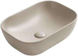 Mexen Rita pultra ültethető mosdó 45x32 cm, matt bézs 21084566 (21084566)