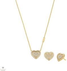 Michael Kors ezüst nyaklánc szett - MKC1756CZSET