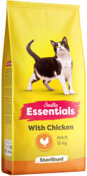 Smilla 2x15kg Smilla Essentials Adult Sterilised csirke száraz macskatáp