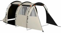 ART Kemping sátor, 4-5 személyes, vízálló, előtérrel, ponyva, khaki, 460x230x180 cm