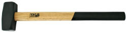 Strend Pro Lakatoskalapács, Strend Pro HS0001, fekete, 2000 g, fa nyél, acél fej, univerzális, DIN 6475, lapos/lapos (TC230207)
