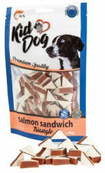 KIDDOG Salmon-Cod Sandviș, Triunghiular Recompensă 80 g