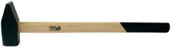 Strend Pro Lakatoskalapács, Strend Pro HM131, fekete, 3000 g, fa nyél, acél fej, DIN 1042, lapos/hegyes (TC230433)