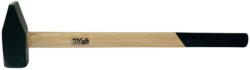 Strend Pro Lakatoskalapács, Strend Pro HM131 Heavy, fekete, 10 000 g, fa nyél, acél fej, DIN 1042, lapos/hegyes (TC230014)