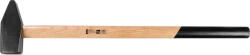 Strend Pro Lakatoskalapács, Strend Pro HM131, fekete, 5000 g, fa nyél, acél fej, DIN 1042, lapos/hegyes (TC230100)