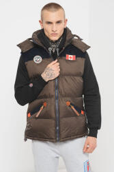 Canadian Peak Canadian Peak, Mellény levehető kapucnival, Khaki, Tengerészkék, 2XL (VELIANEAK-RM-MEN-054-KAKI-XXL)