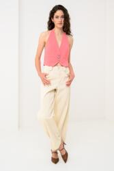 Pinko Pinko, V-nyakú crop mellény, Korallszín, 48 (104931-A213-N55-48)