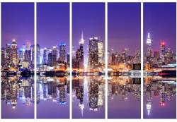 MÉDIA City 1 Multivászon festmény, 5 db, 150 x 85 cm (TABIMG2121)