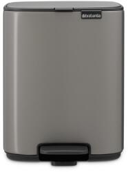Brabantia Pedálos szemetes kosár BO 7 l, platina, acél, Brabantia (BRAB237966)