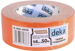 DEKA Ragasztószalag, Deka, Textil, 48 mmx20 m, Narancs (D-300-0075)