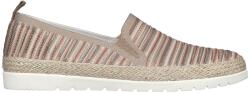 Skechers Skechers, Flexpadrille 3.0 csíkos espadrille cipő, Tópbarna, 36 (113980-TPMT-36)