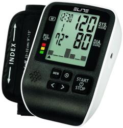 Elite Tensiometru ELITE BPM-889A, oscilometric, display LCD, memorie pentru 99 măsurători, husă de depozitare, negru/alb