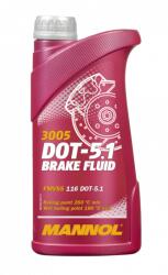 MANNOL 3005 Fékfolyadék Dot-5.1 0, 5l
