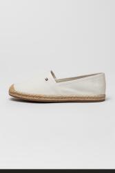 Tommy Hilfiger Tommy Hilfiger, Espadrilles logós részlettel, Törtfehér, 36 (FW0FW08541-YBL-36)