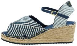 Gant Gant, Csíkos telitalpú espadrilles, Fehér, Tengerészkék, 36 (30569949-G695-36)