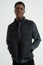 Tommy Hilfiger Tommy Hilfiger, Bélelt mellény rövid gallérral, Fekete, XL (MW0MW41981-BDS-XL)
