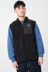 PUMA Puma, Logós polármellény mellzsebbel, Fekete, XL (688225-01-XL)