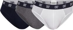 CR7 CR7, Logós derékpántos bugyiszett - 3 pár, Többszínű, XL (80378100662112_XL)