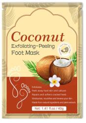 NOVA KISS Kókuszos hámlasztó zokni lábra, mélyreható regenerálásra és puha sarokra