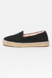 Manebi Manebi, Espadrilles fonott jutarátéttel, Fekete, 38 (O79N0000000-BLACK-38)