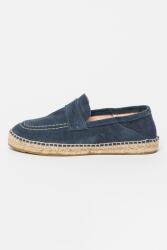 Manebi Manebi, Nyersbőr espadrilles fonott jurarátéttel, Tengerészkék, 37 (K15LW000000-PATRIOT-BLUE-37)