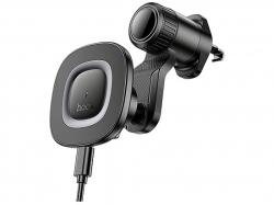 hoco. Vezeték nélküli autós töltő Hoco HW30, 15W, 1.67A, fekete